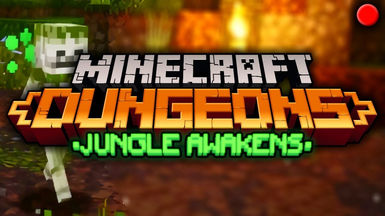 🔴 NEW JUNGLE AWAKENS DLC! *FIRST LOOK* | Minecraft Dungeons Gameplay
