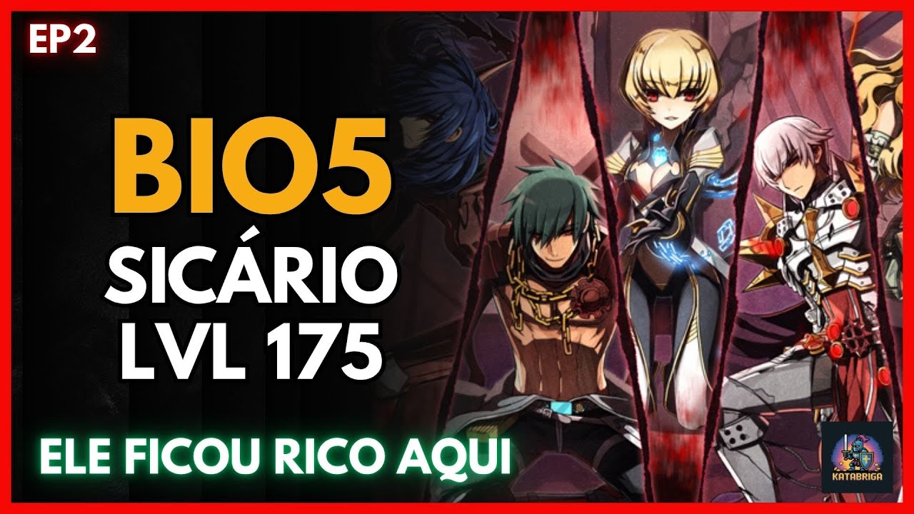 EP2 - BIOLAB 5 COM SICÁRIO LVL 175 no RAGNAROK LATAM