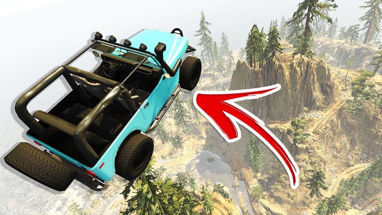 Is This the BEST Off Road Map In BeamNG? - BeamNG Drive 4x4 Island Off Road Map Mod
