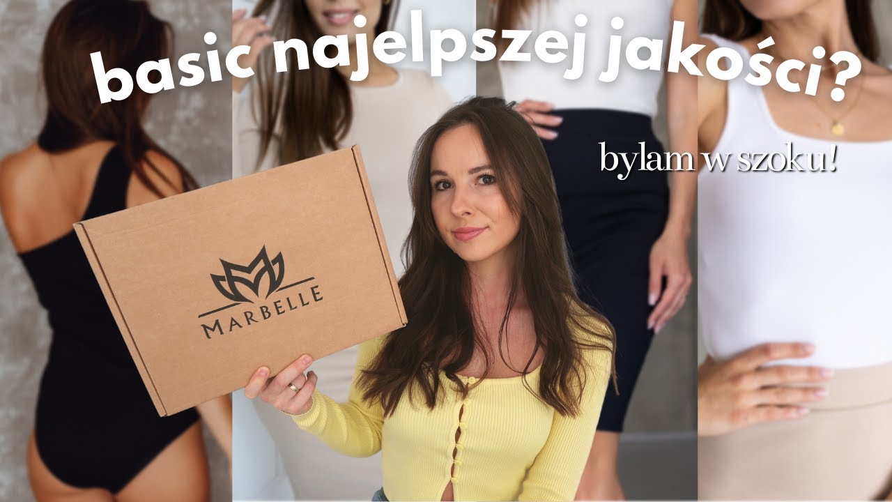 haul zakupowy Marbelle, czyli najlepsze jakościowo ubrania basic (produkowane w Polsce!) 🙊