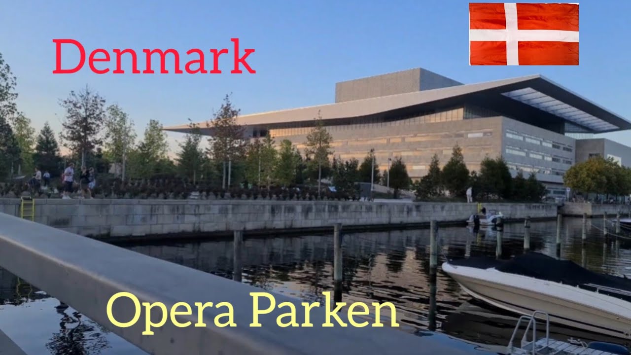 Copenhagen🇩🇰 Operaparken|Golden Hour|#denmark#copenhagen#europe#travel#explore#sunset#park#fun