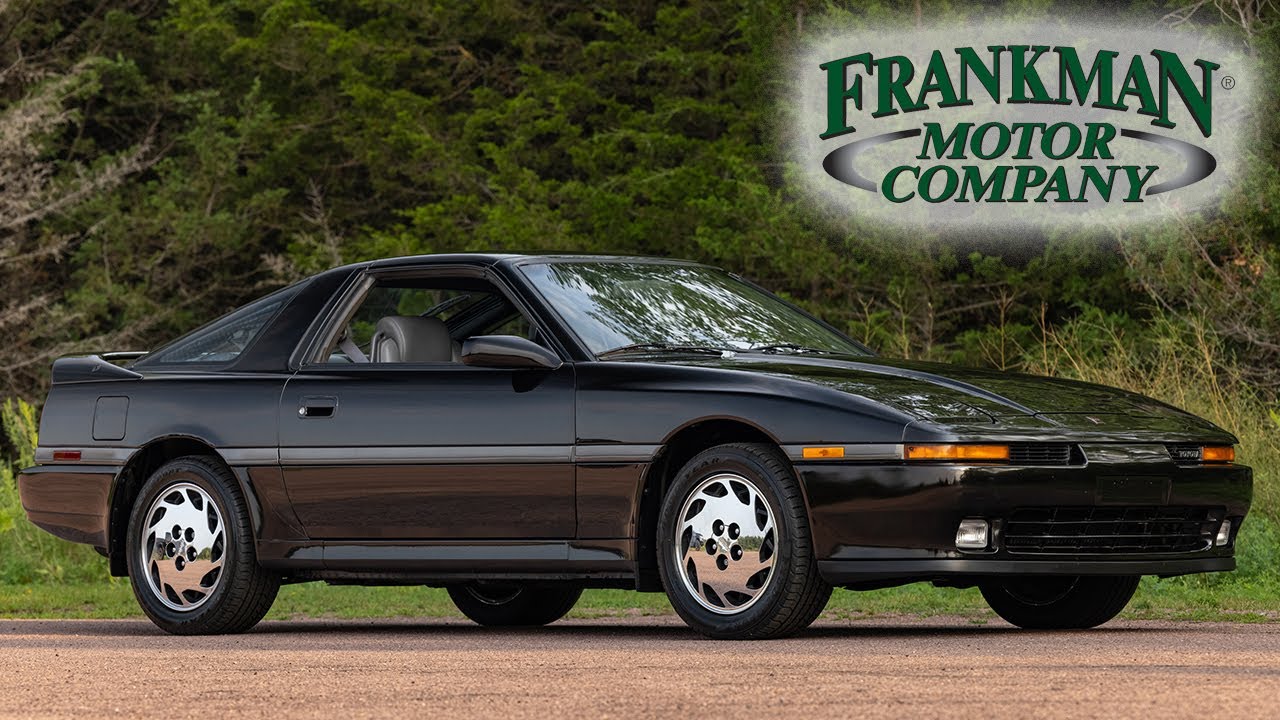 38K Mile 1990 Toyota Supra MK3 Turbo Targa 5-Speed Manual - Frankman Motor Company