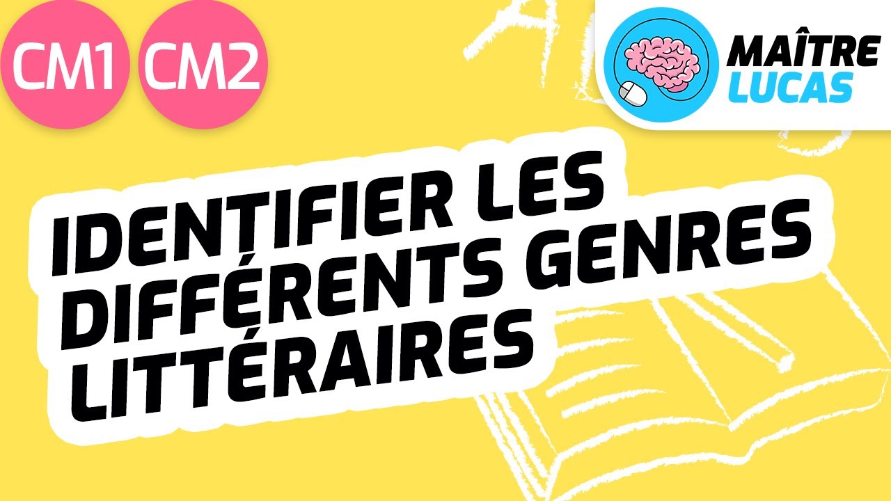 Lecture fluide : identifier les différents genres littéraires CM1 - CM2 - Français - fluence