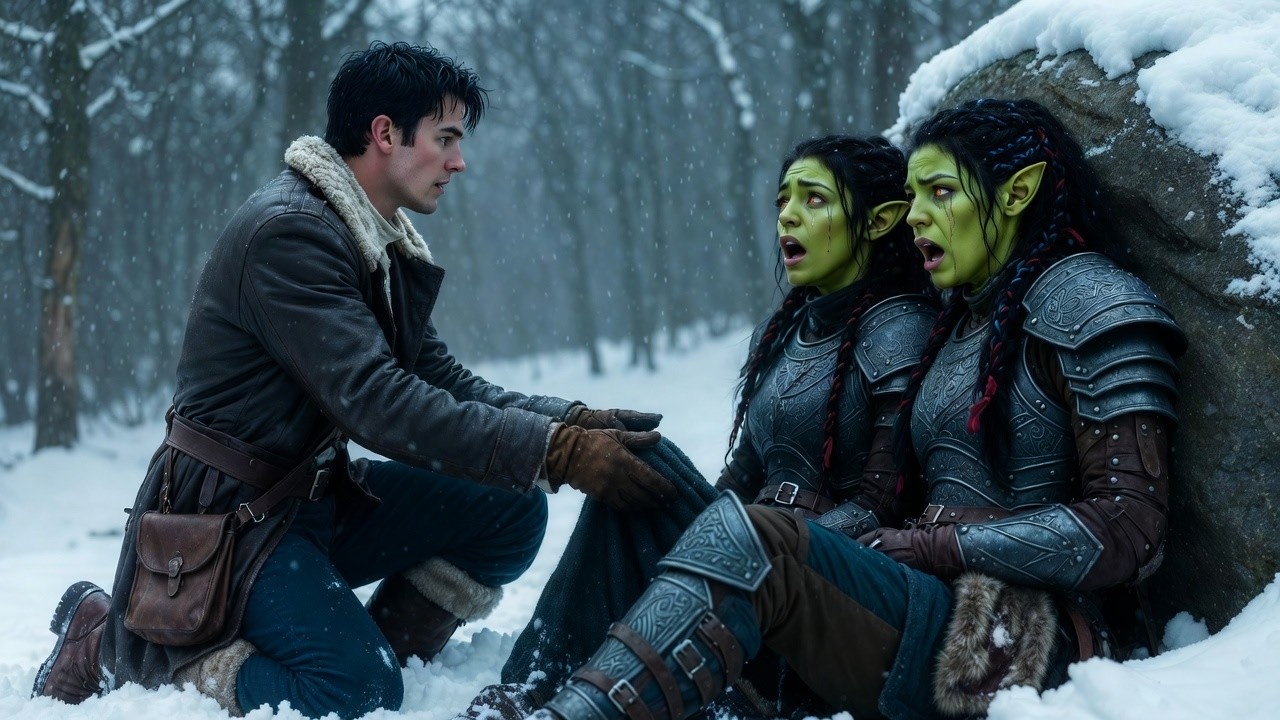 Dad Saved Two Alien Orc Sisters Alone — Until He Uncovered Their Mind-Blowing Secret – HFY