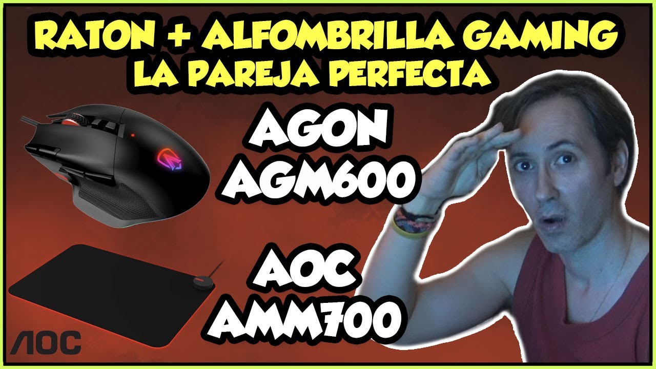 AOC AGON AGM600 + AOC AMM700 | LA PAREJA PERFECTA PARA GAMING POR MENOS DE 65€ 👍