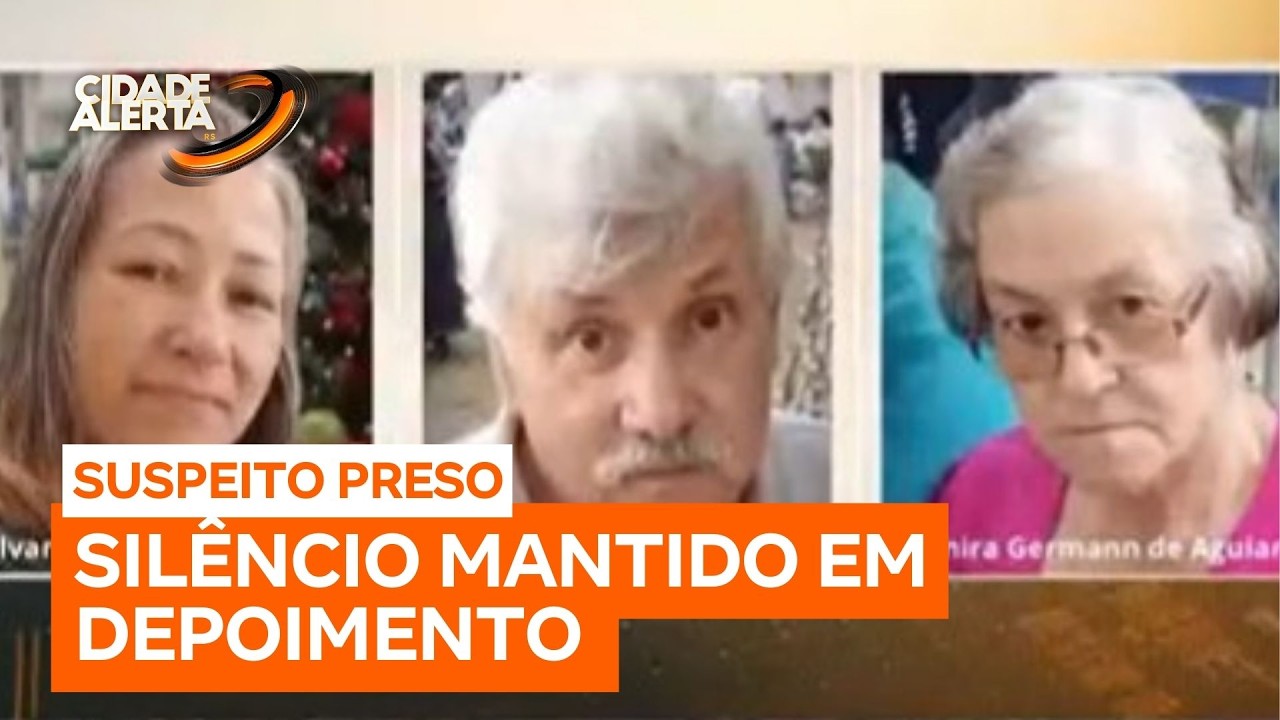 PM suspeito no desaparecimento da família Aguiar mantém silêncio em depoimento