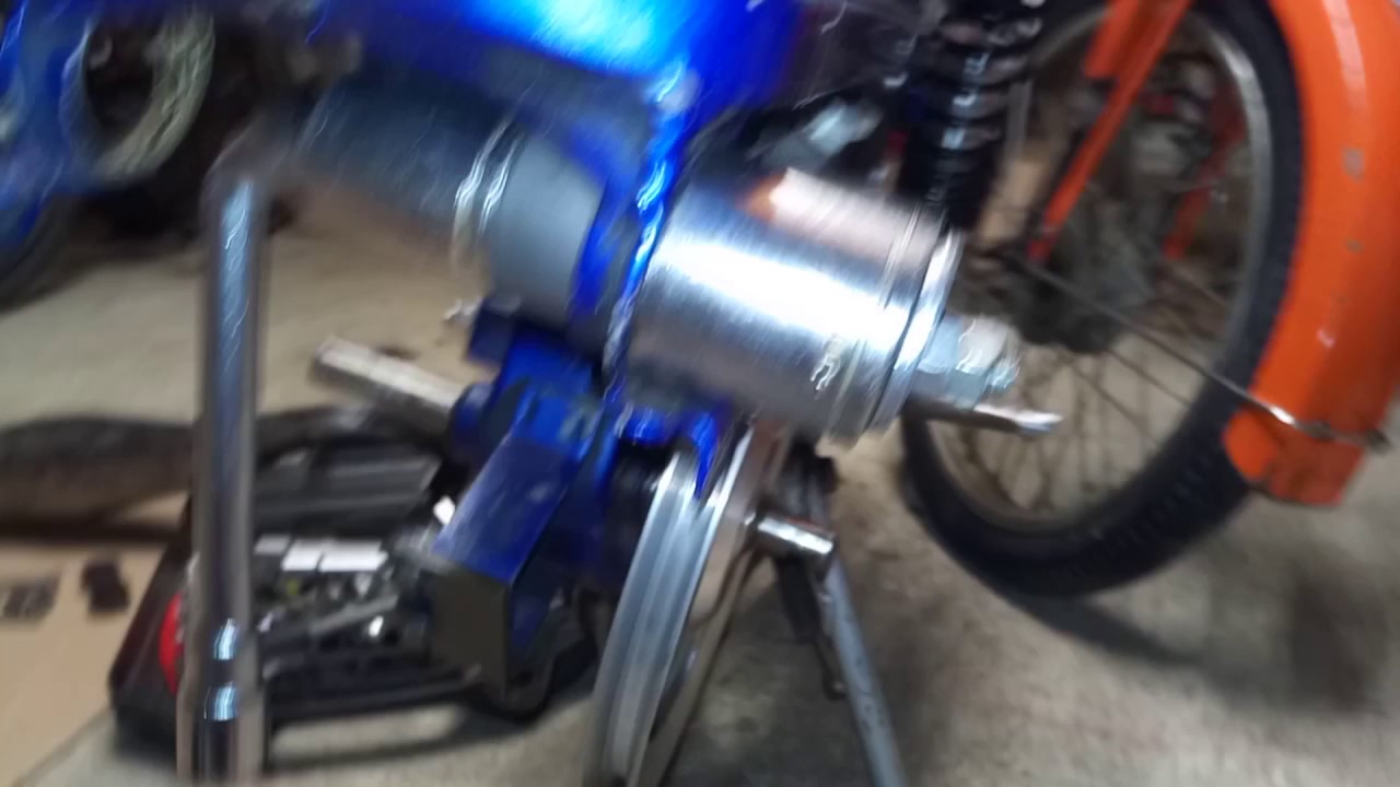 Tuto | SILENT BLOC MOTEUR d' une MOBYLETTE MBK 51