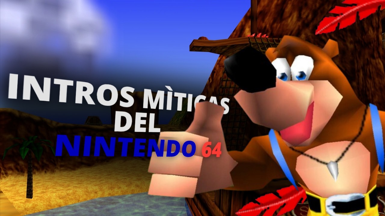 TOP 10 MEJORES INTROS de videojuegos del NINTENDO 64