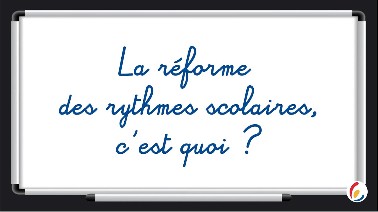 La réforme des rythmes scolaires