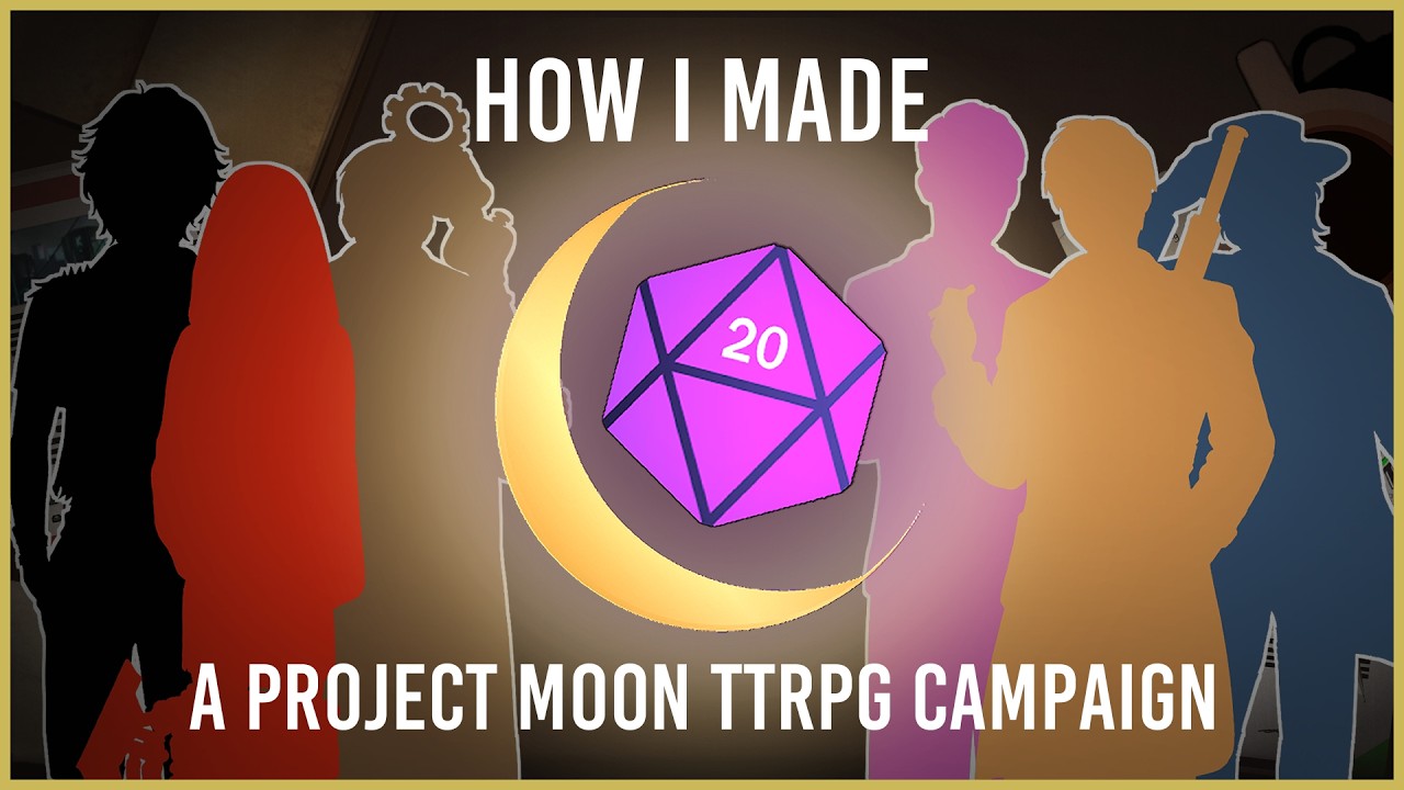 How I Made a Project Moon Tabletop Campaign (PM TTRPG)