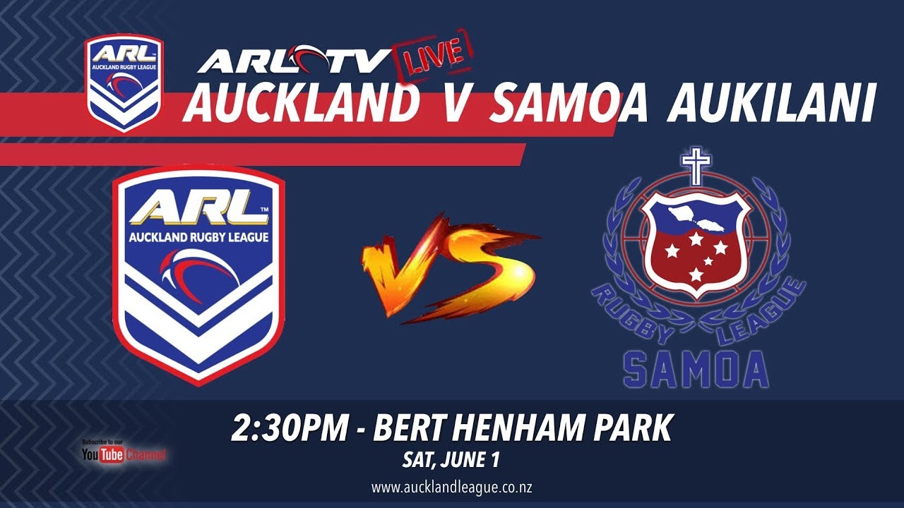 Auckland v Samoa Aukilani (1st half), 2019