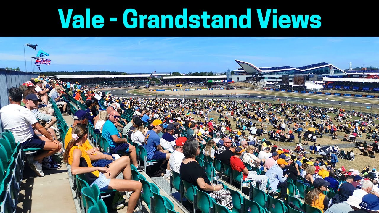 Vale Grandstand Silverstone Views - British Grand Prix
