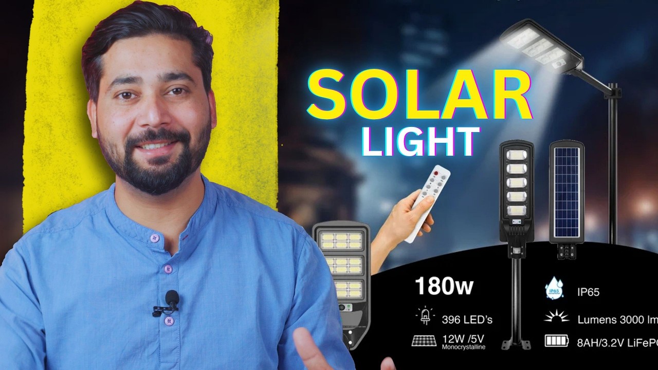 I Tested Solar Street Lights for a Month SHOCKING Results