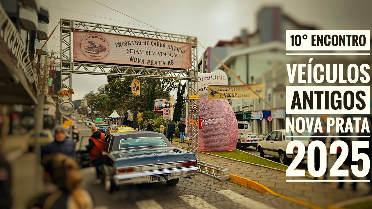 10° Encontro de Veículos Antigos em Nova Prata (RS) - 2025