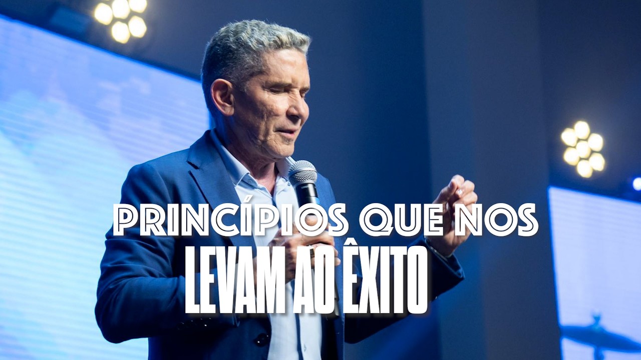 PRINC&Iacute;PIOS QUE NOS LEVAM AO &Ecirc;XITO / JOSUE 1: 6-9 / PR. LOURIVAL PEREIRA