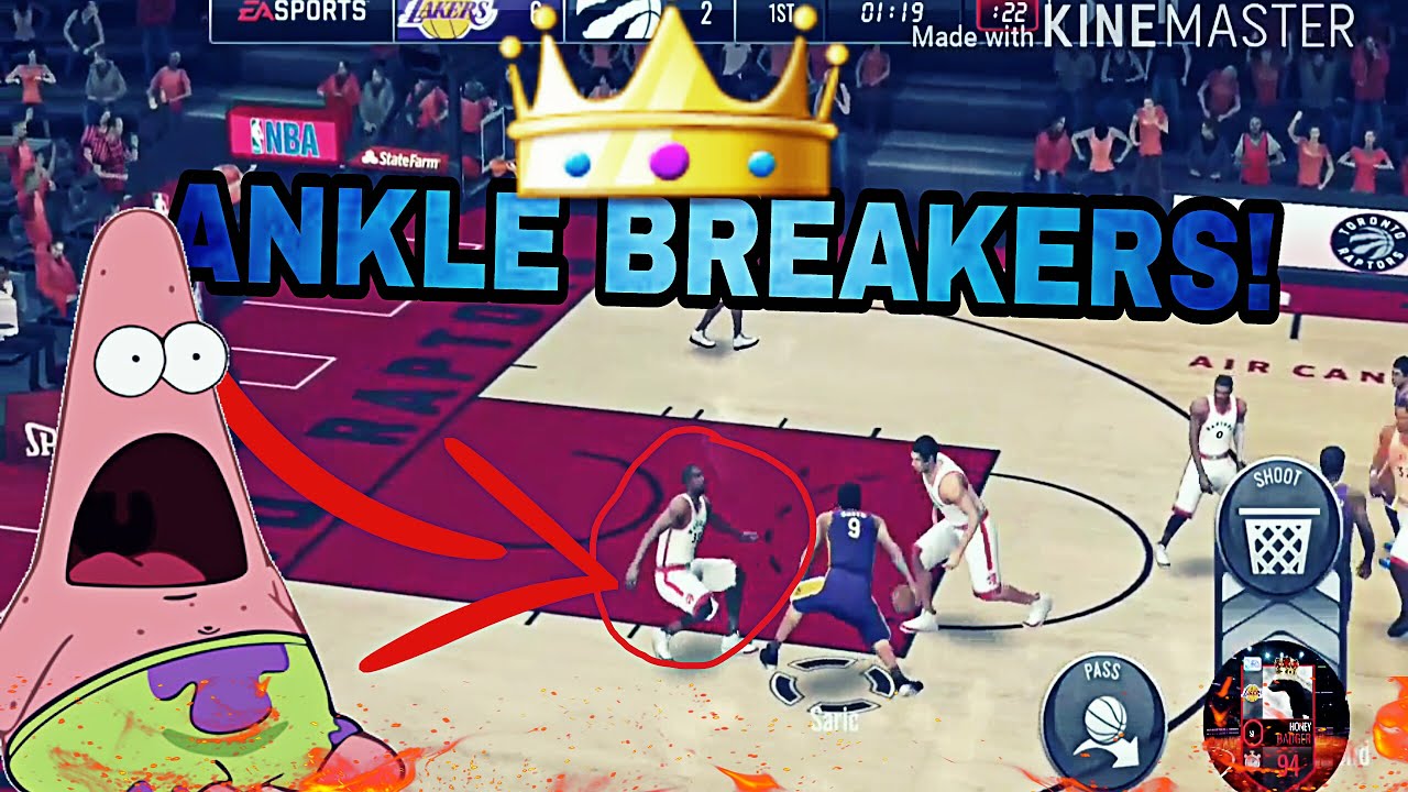 Best Ankle Breakers in NBA LIVE MOBILE!