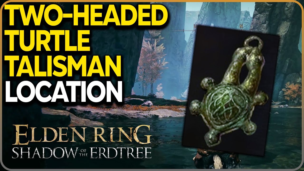 Two-Headed Turtle Talisman Location (Recovery Stamina) Elden Ring DLC