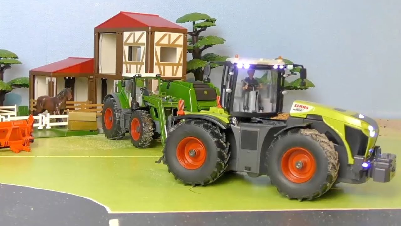 Trecker, Bauernhof und Traktoren - Best of - Kinder Spielzeugwelt