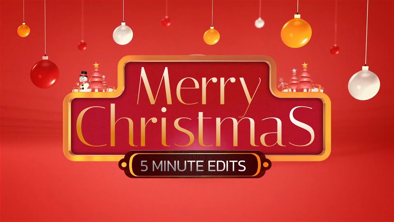 3D Christmas Greetings Animation Videos Free | Merry Christmas Wishes Animated Videos