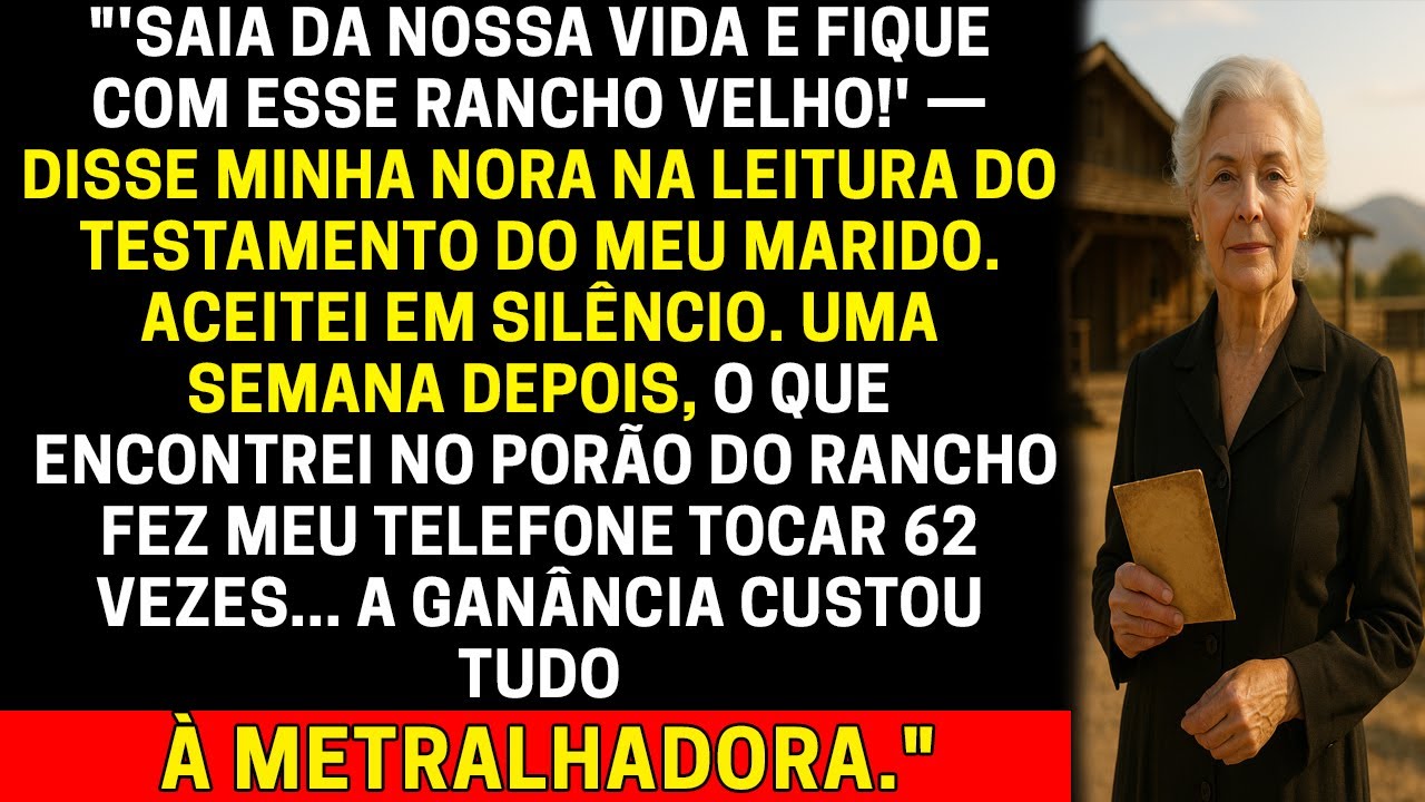 Leva esse rancho e desaparece!—O dia em que fui enxotada pela minha nora no testamento do meu marido