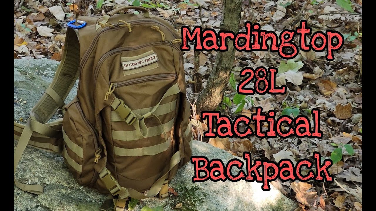 Gear Review: Mardingtop 28L Tactical Backpack