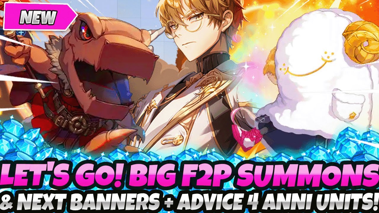 *LET'S GOOOO!* MASSIVE F2P SUMMONS FOR THE 1/2 ANNI! HOW MANY SSR+ CAN WE GET!? (Tower God New World