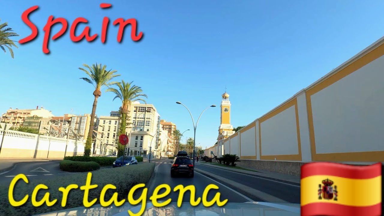Driving Cartagena Spain