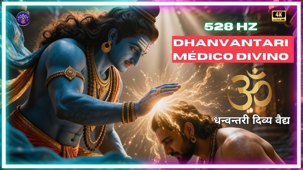 🕉️ LISTEN TO THIS&hellip; YOUR HEALING BEGINS NOW | DIVINE PHYSICIAN MANTRA DHANVANTARI 528Hz