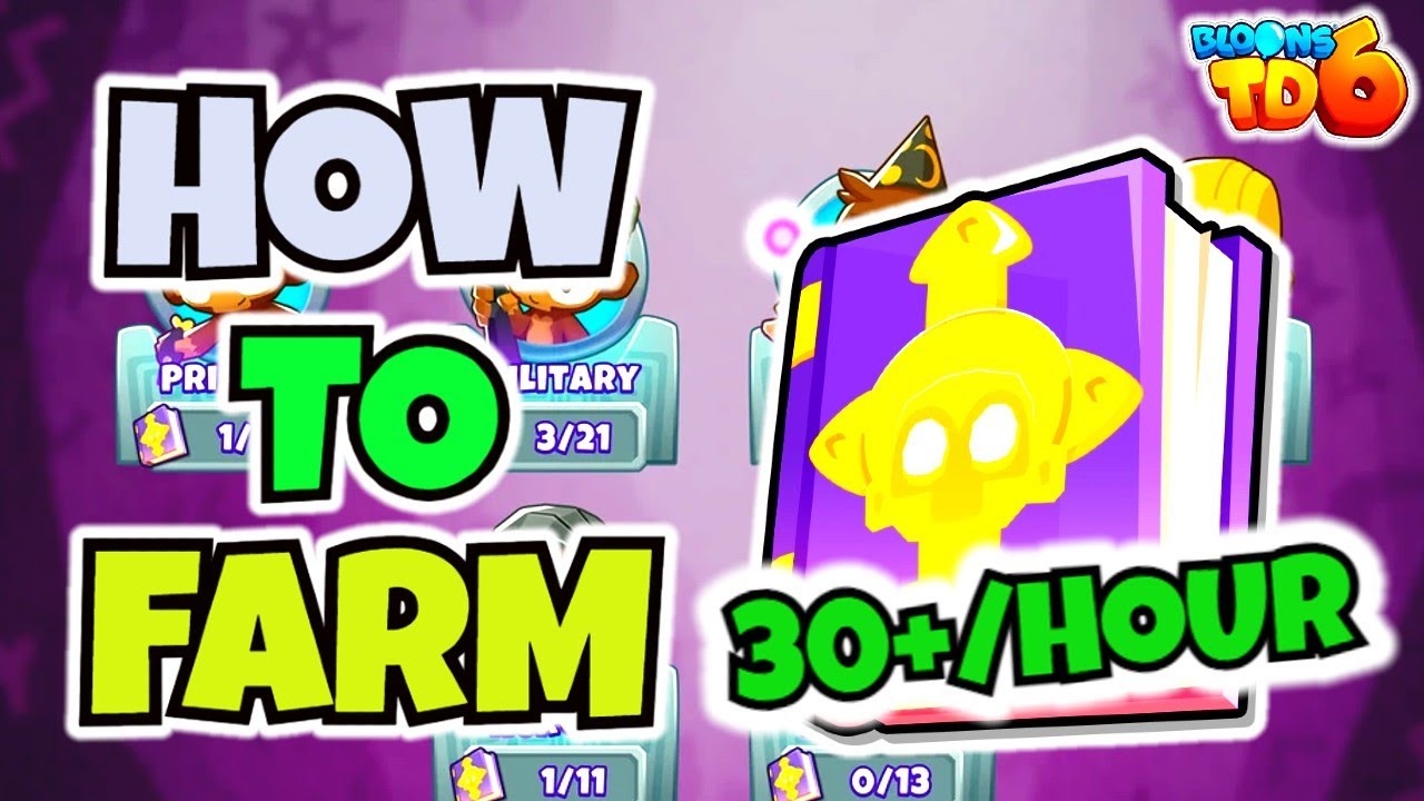 How To EASILY FARM MONKEY KNOWLEDGE In Bloons TD 6! - EASY GUIDE