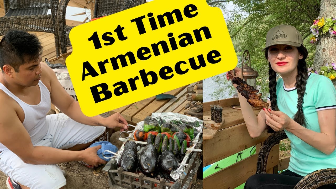 Армянский шашлык от моего мужа-филиппина. Мой муж-филиппино готовит армянский шашлык.