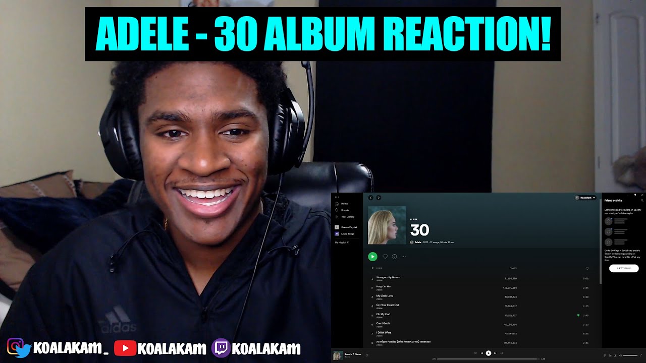 So I listened to Adele's 30 album and was mesmerized!