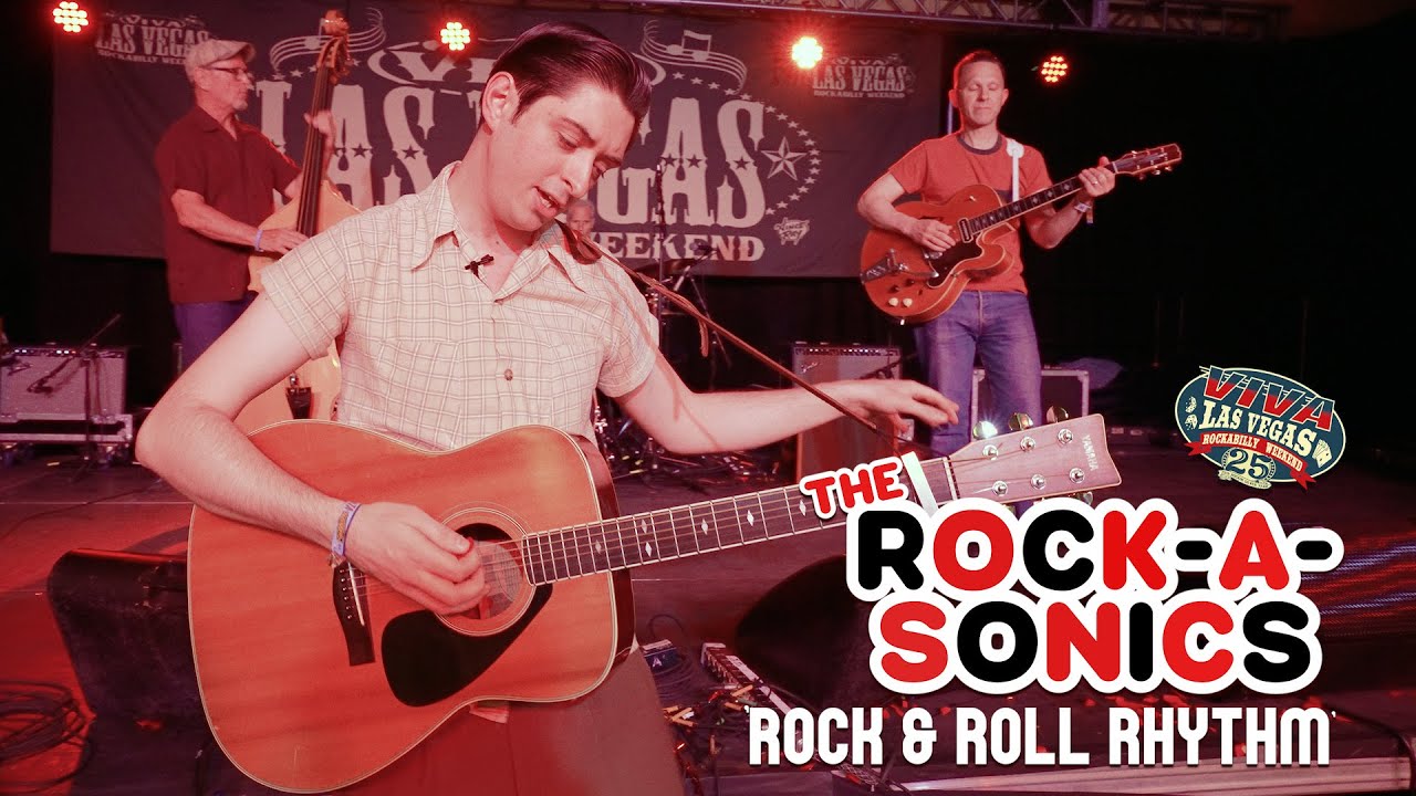 'Rock 'n' Roll Rhythm' THE ROCK-A-SONICS (Viva Las Vegas festival) BOPFLIX sessions