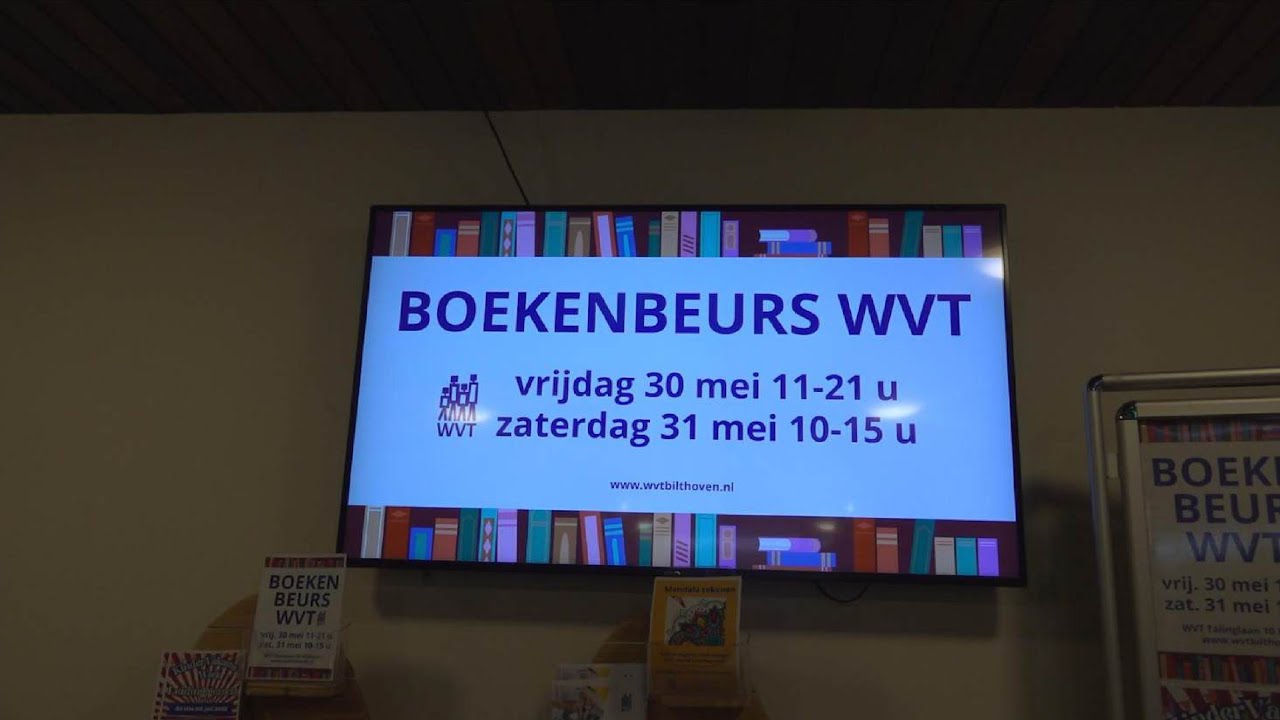 Jaarlijkse Boekenbeurs bij WVT van start