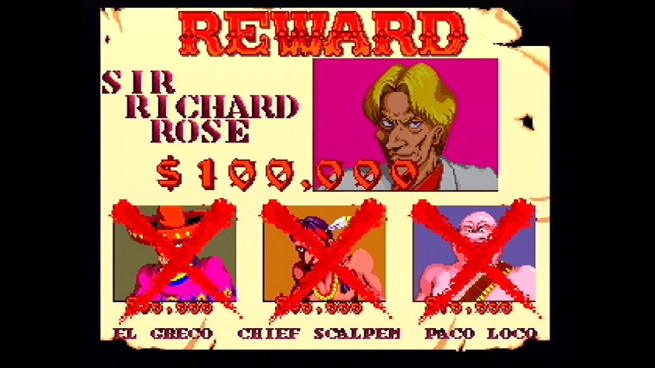 Sunset Riders (Arcade) - Deathless Cormano Speedrun [14:34] (WR)