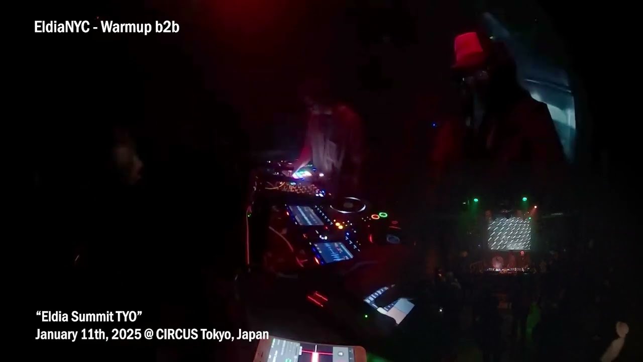 EldiaNYC (Daze, Gum & Swami) in Tokyo | Full 6HR Mix from Circus Tokyo, Japan