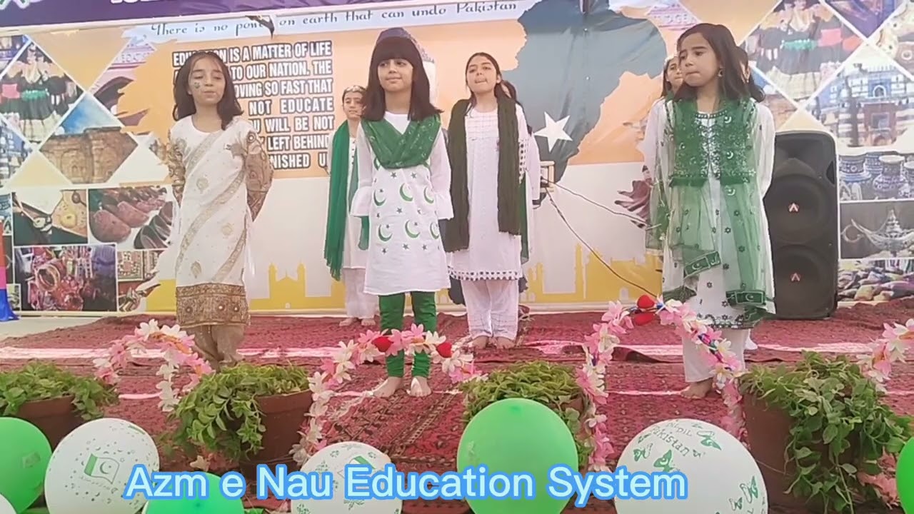 Azm-e-Nau Girls best independence day performance