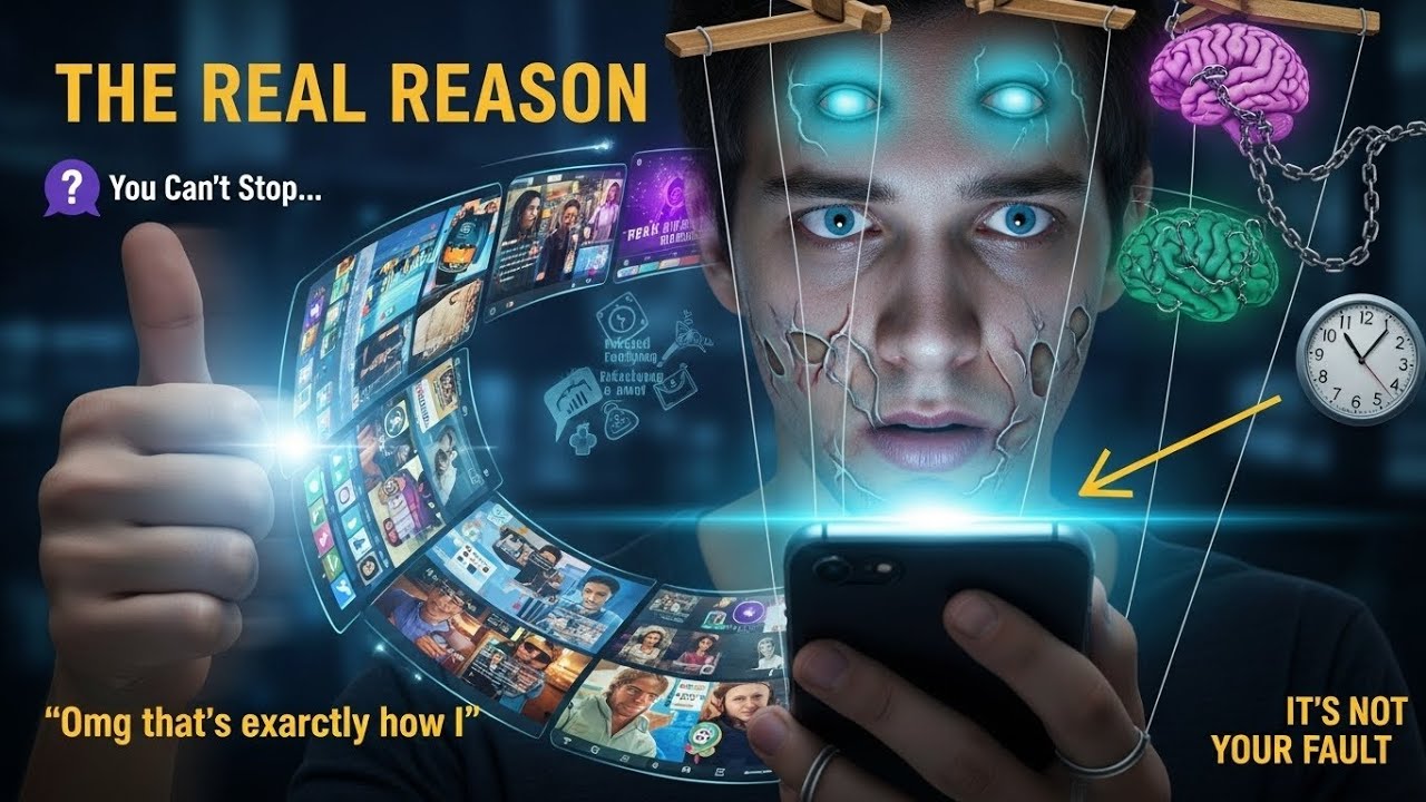 THE REAL REASON YOU CAN'T STOP SCROLLING | ARE YOU ACTUALLY ADDICTED? | HEALTHY CHAPTERS