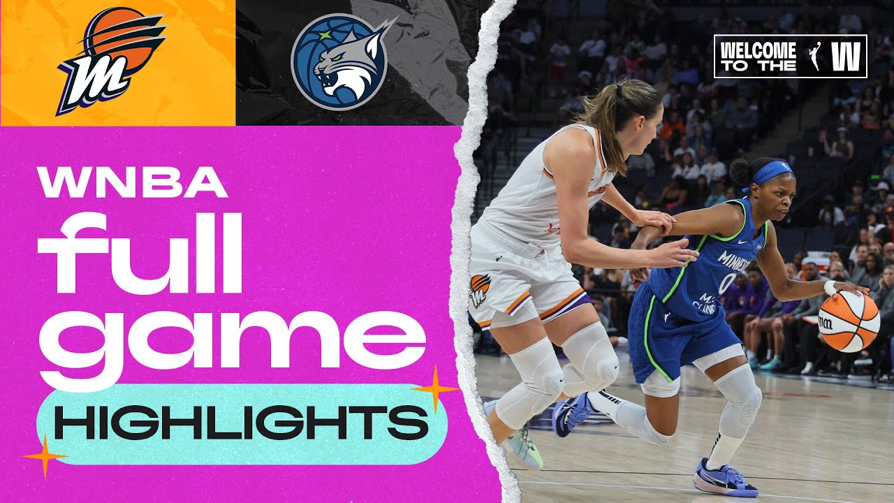 Phoenix Mercury vs. Minnesota Lynx | FULL GAME HIGHLIGHTS | June 22, 2024