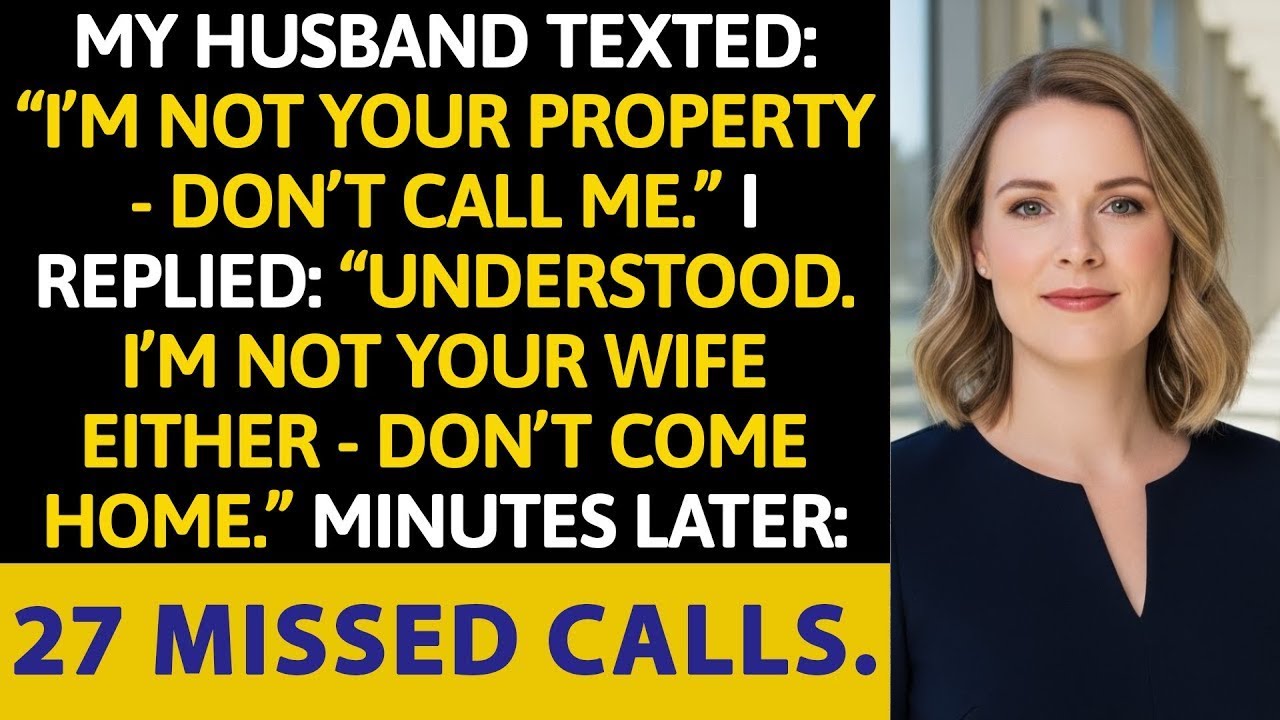 My Husband Said, “I’m Not Yours.” So I Gave Him Exactly What He Asked For
