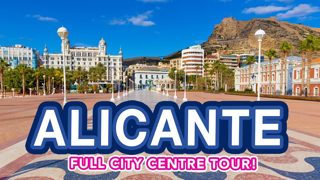 ALICANTE | Full tour of Alicante City Centre, Spain