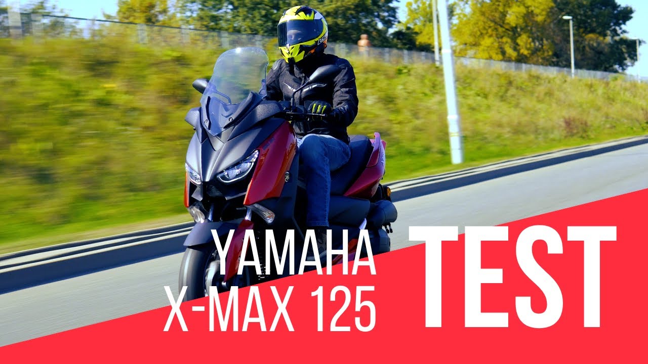 Yamaha X-MAX 125 - TEST | 4K
