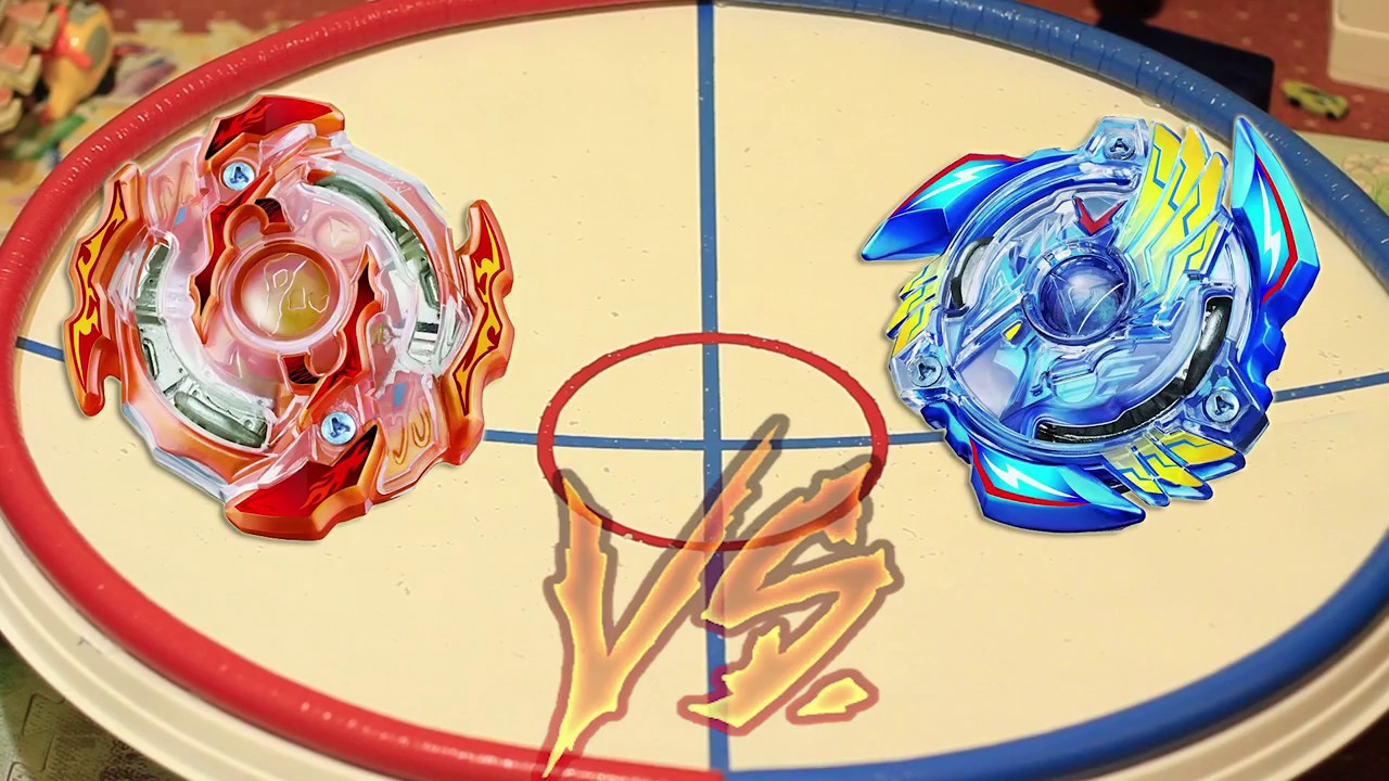 BEYBLADE BURST BATTLE Roktavor 2 VS Valtryek 2