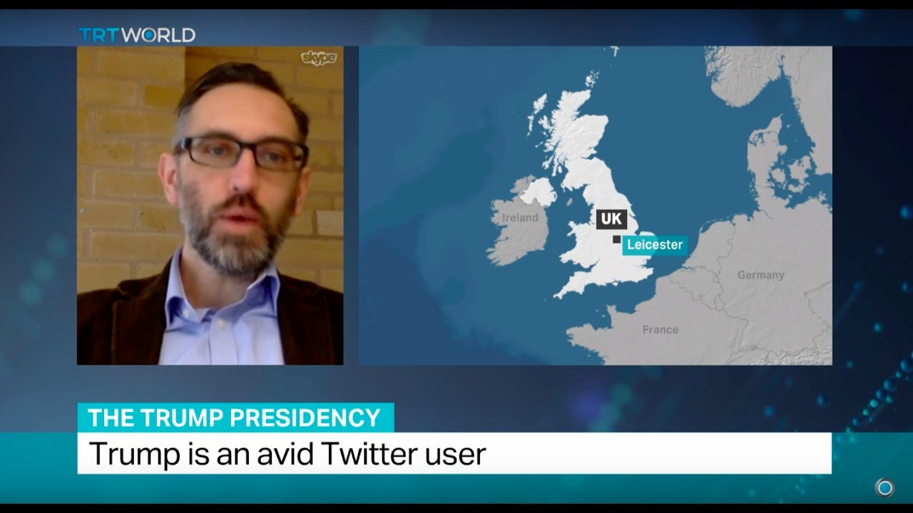 Interview with Malcolm Craig about the effects of Trump's tweets on different subjects