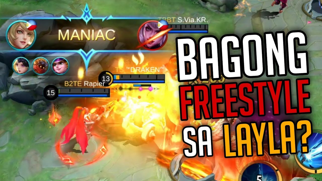 BAGONG FREESTYLE GAMIT ANG LAYLA | MLBB