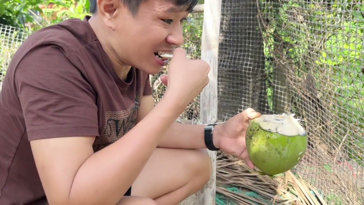 Khám phá trại làm chổi của ba vợ có những gì máy chị theo chân em nh
