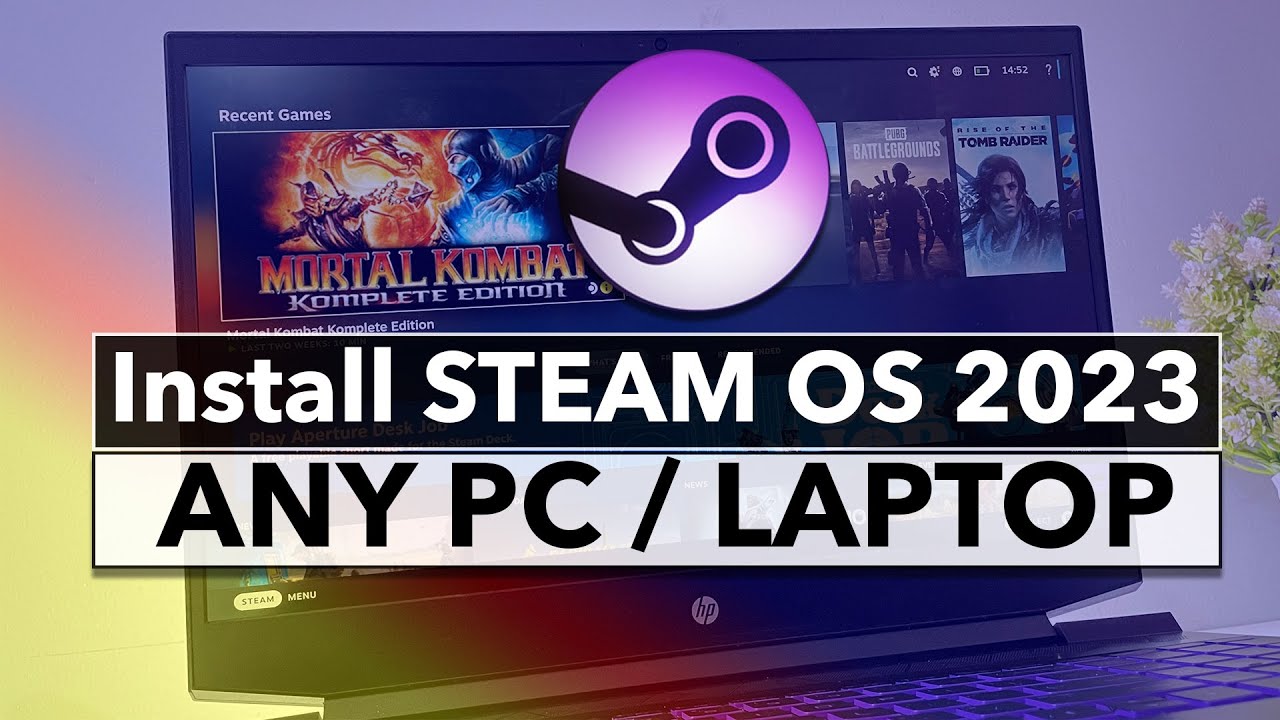 Как установить SteamOS на любой ПК или ноутбук || Новое руководство по установке Steam OS 2023