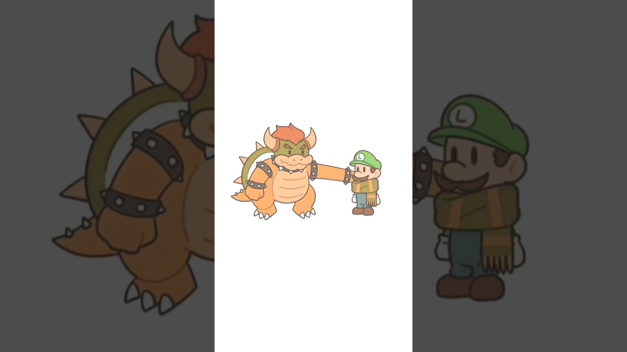 Bowser x luigi 💖 #luigi #bowuigi #bowser #mariomovie