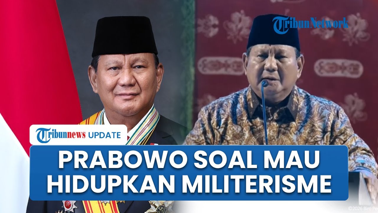 Reaksi Prabowo soal Nyinyir Dirinya Mau Hidupkan Lagi Militerisme: Apa Benar Saya Terlalu Otoriter?