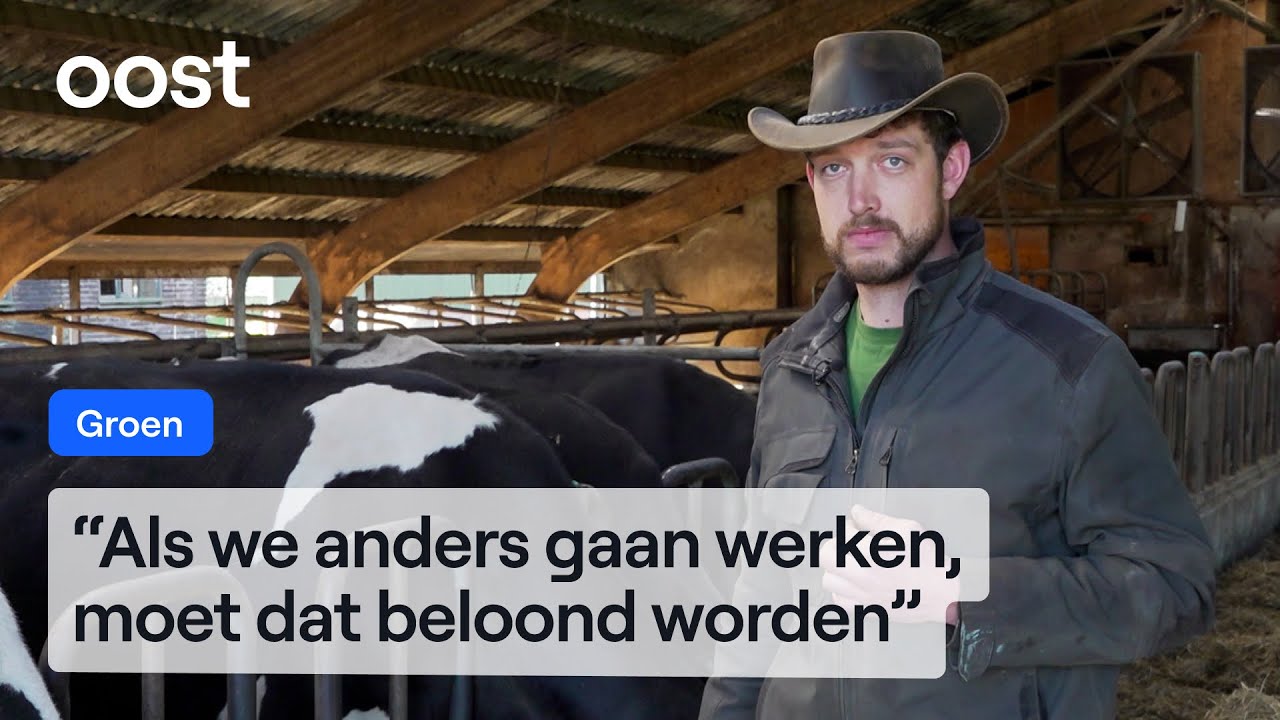 Boer Arjan krijgt subsidie om nóg duurzamer te boeren | Oost