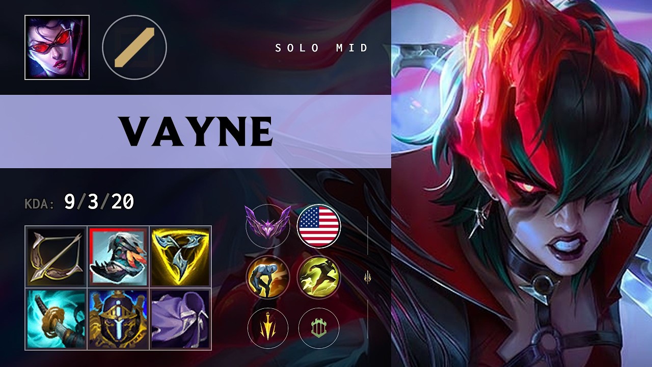Vayne Mid vs Cassiopeia - NA Master Patch 26.12